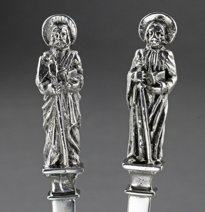 Silver Apostle Spoons - St James the Greater, St Jude